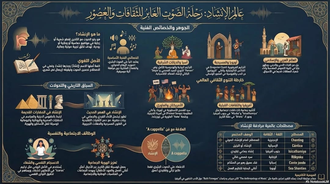 ملخص على شكل جدول بيانات بواسطة NotebookLM: